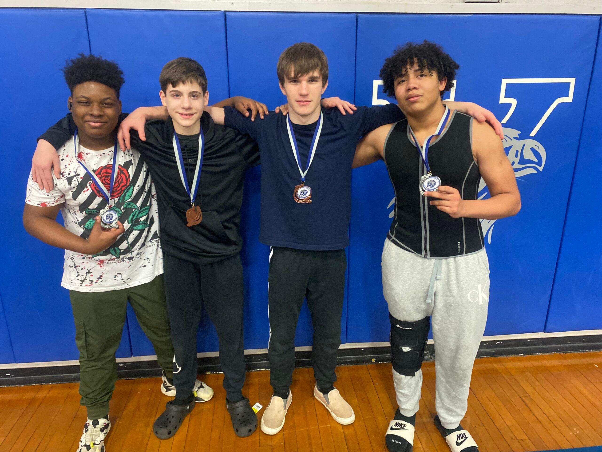 Four SHS wrestlers made medals stand - Smithfield Times | Smithfield Times