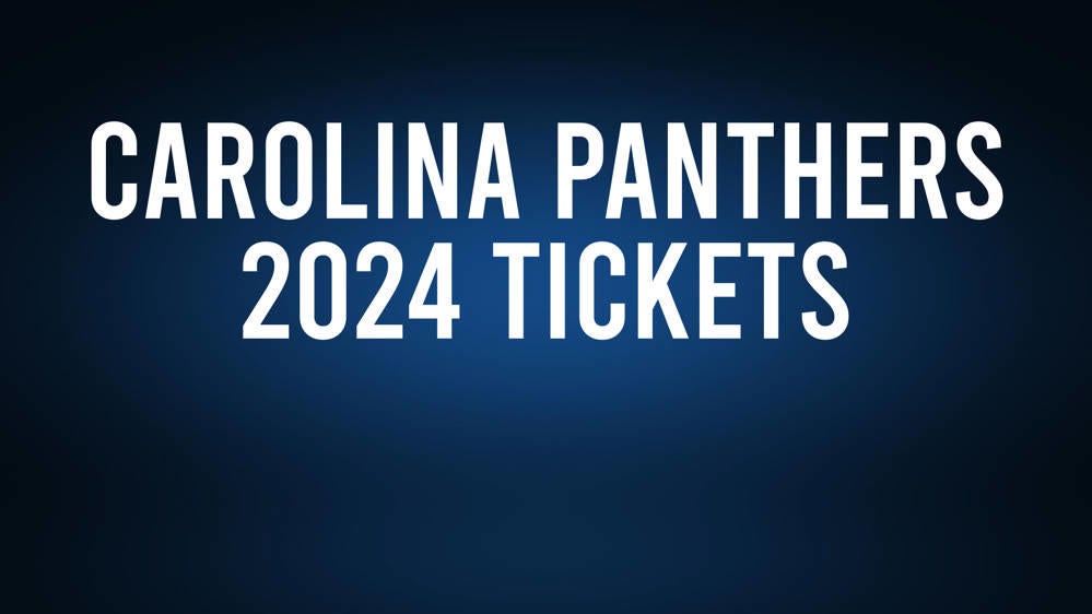 Carolina Panthers 2024 Tickets and Schedule Information