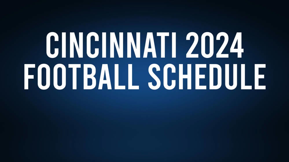 Cincinnati 2024 Football Schedule, Record, Results Smithfield Times