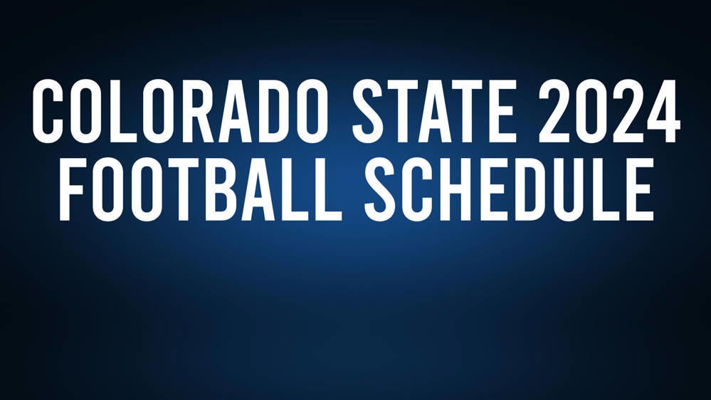 Colorado State 2024 Football Schedule, Record, Results Smithfield Times