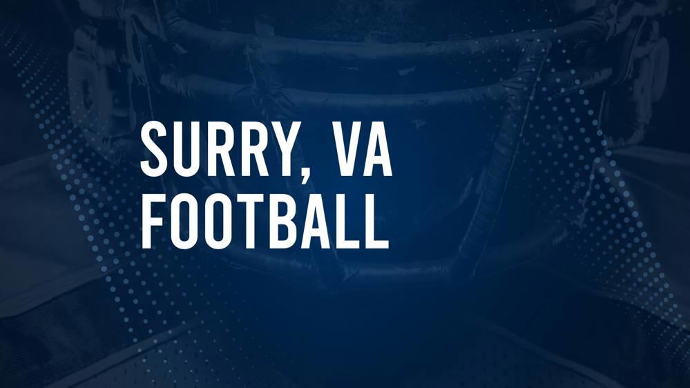 How to Watch Surry, VA High School Football Games Streaming Live – August 23