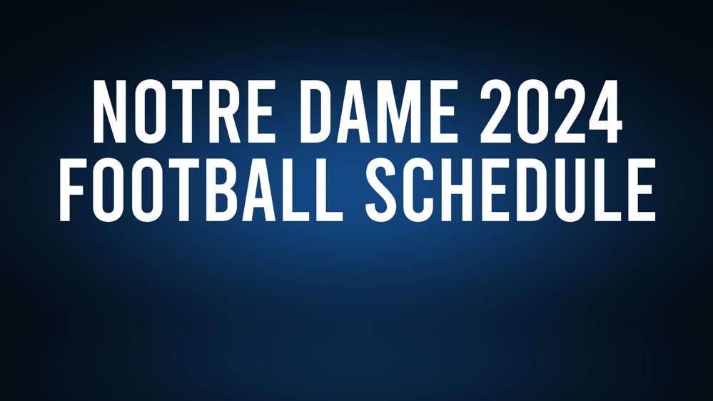 Notre Dame Football Schedule For 2024 Ketty Merilee