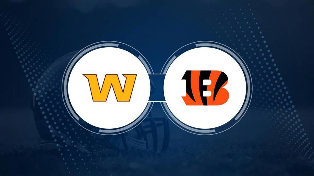 Best Bets, Odds for the Commanders vs. Bengals Monday Night Football