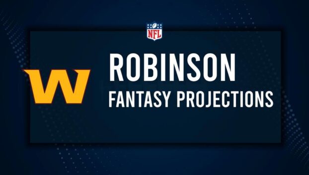 Brian Robinson Jr. Fantasy Projections: Week 2 vs. the Giants