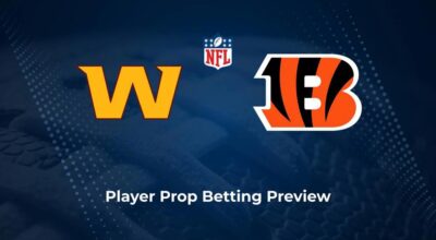 Commanders vs. Bengals Player Props & Odds – Week 3