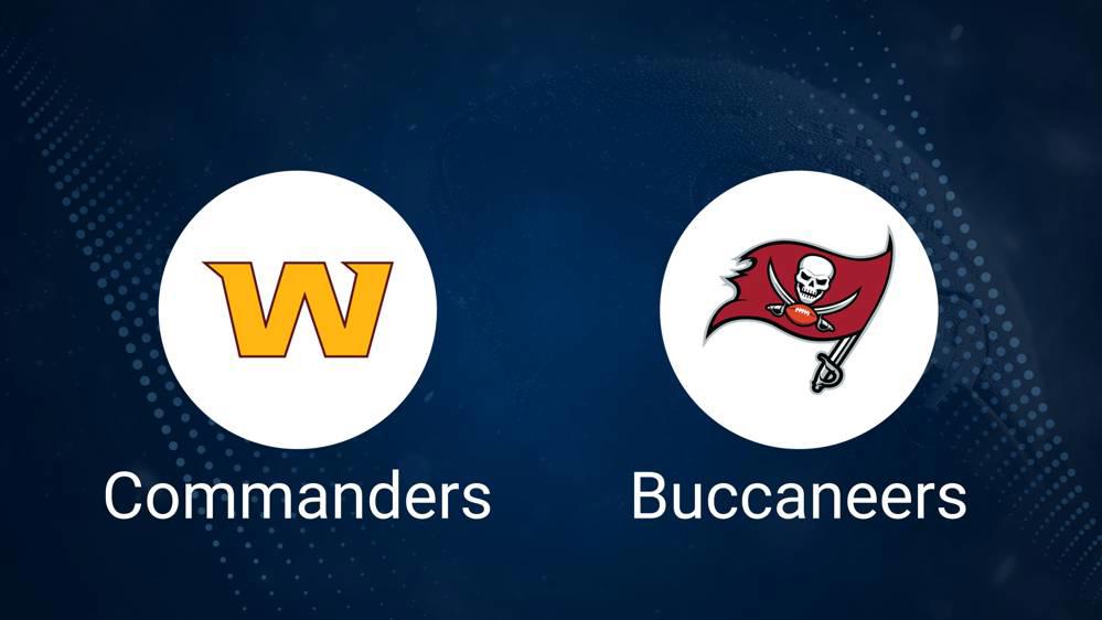 Commanders vs. Buccaneers: Odds, Moneyline, and Spread - Week 1