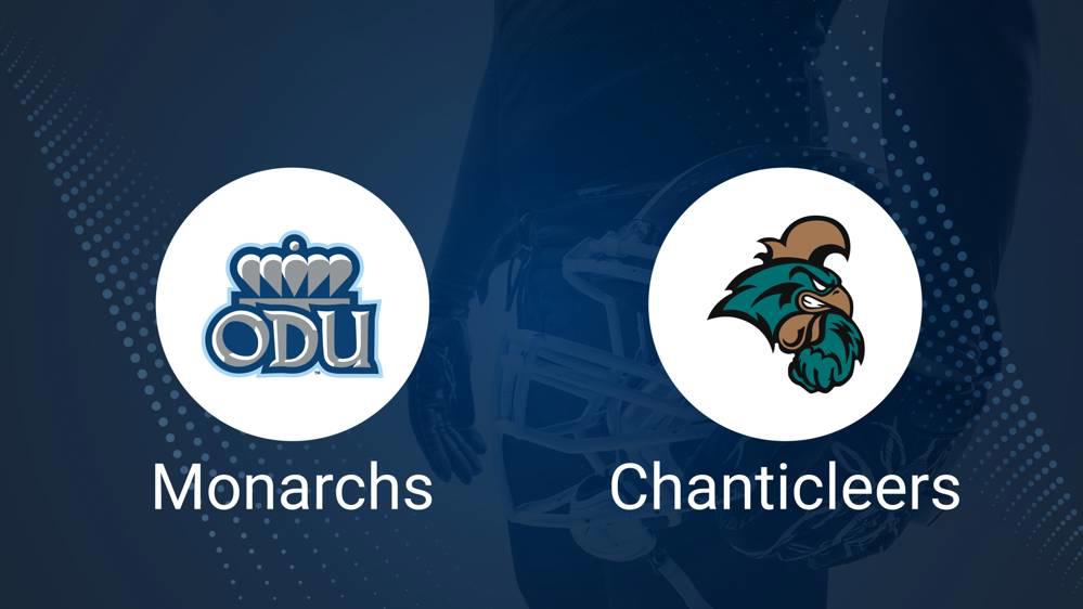 Old Dominion vs. Coastal Carolina Oct. 5 Tickets & Start Time