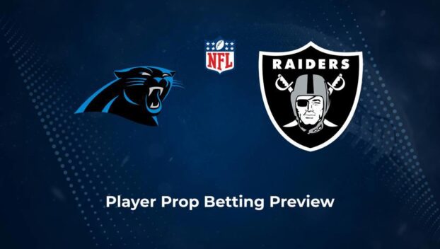 Panthers vs. Raiders Player Props & Odds – Week 3