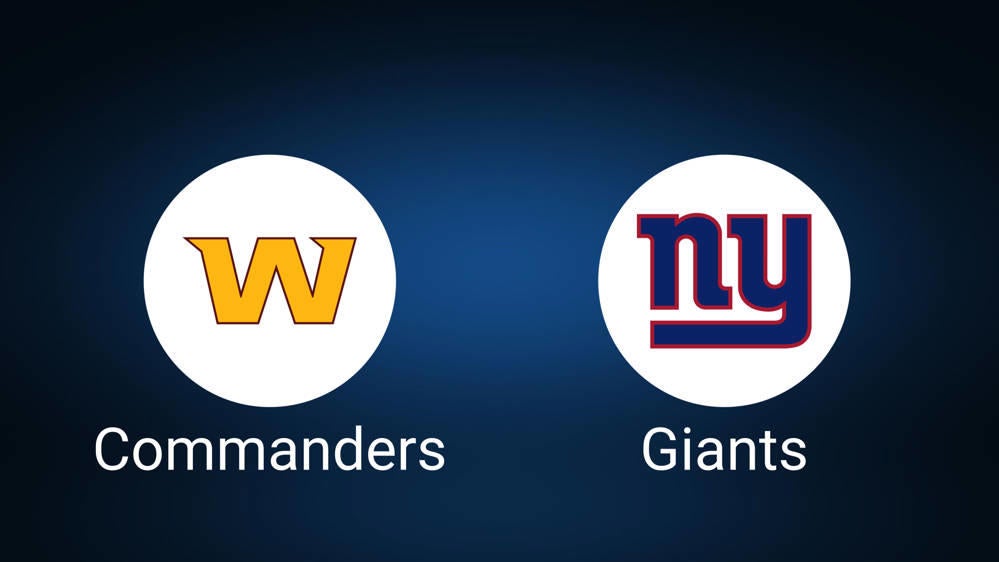 Washington Commanders vs. New York Giants Week 2 Tickets Available – Sunday, Sept. 15 at Commanders Field