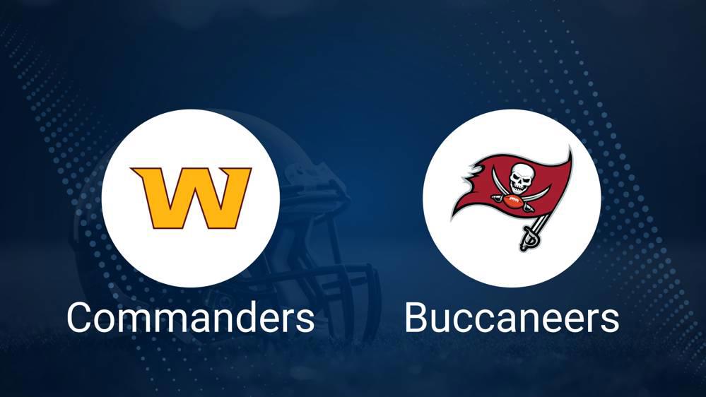 Where to Watch Commanders vs. Buccaneers on TV or Streaming Live - Sept. 8