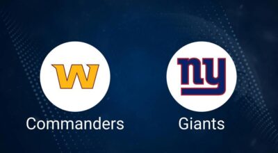 Where to Watch Commanders vs. Giants on TV or Streaming Live - Sept. 15