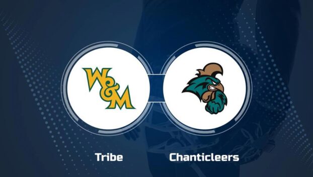 Where to Watch William & Mary vs. Coastal Carolina on TV or Streaming Live - Sept. 7