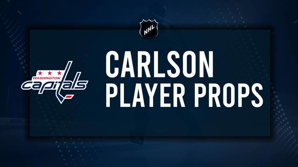 John Carlson Player Prop Bets for the Capitals vs. Rangers Game - October 29