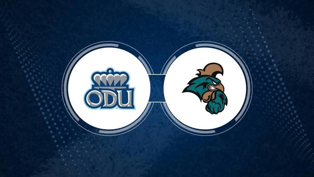 Old Dominion vs. Coastal Carolina: Odds, spread, and over/under - Oct. 5