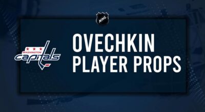 Alexander Ovechkin Player Prop Bets for the Capitals vs. Hurricanes Game - November 3