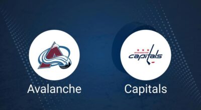 Avalanche vs. Capitals Injury Report Today - November 21