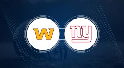 Best Bets, Odds for the Commanders vs. Giants Game – Week 9