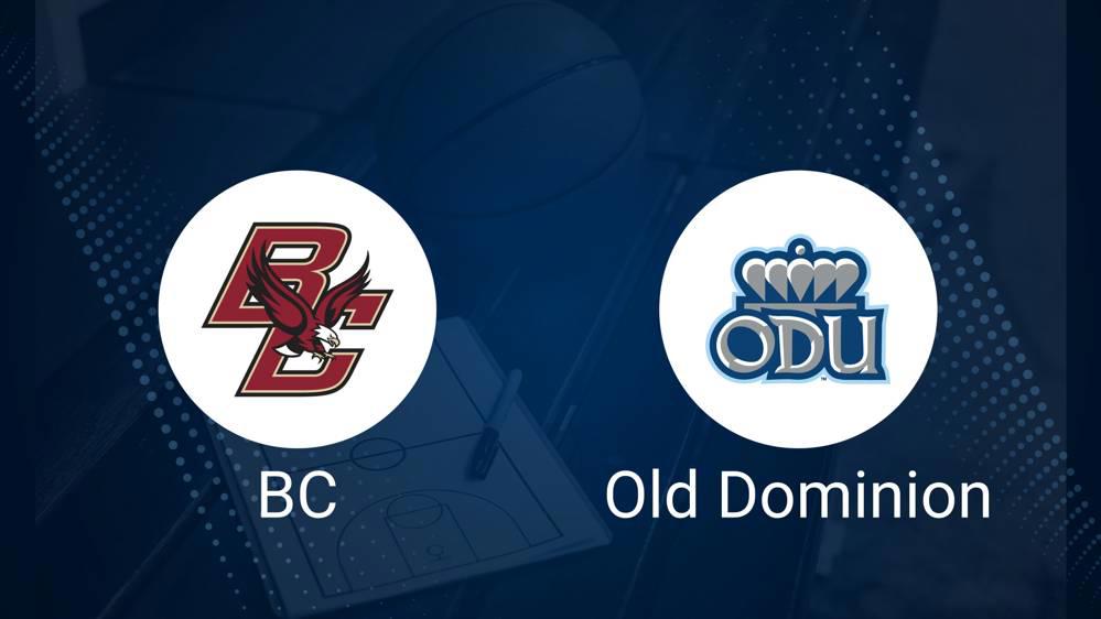 Boston College vs. Old Dominion Basketball Tickets - Sunday, November 24