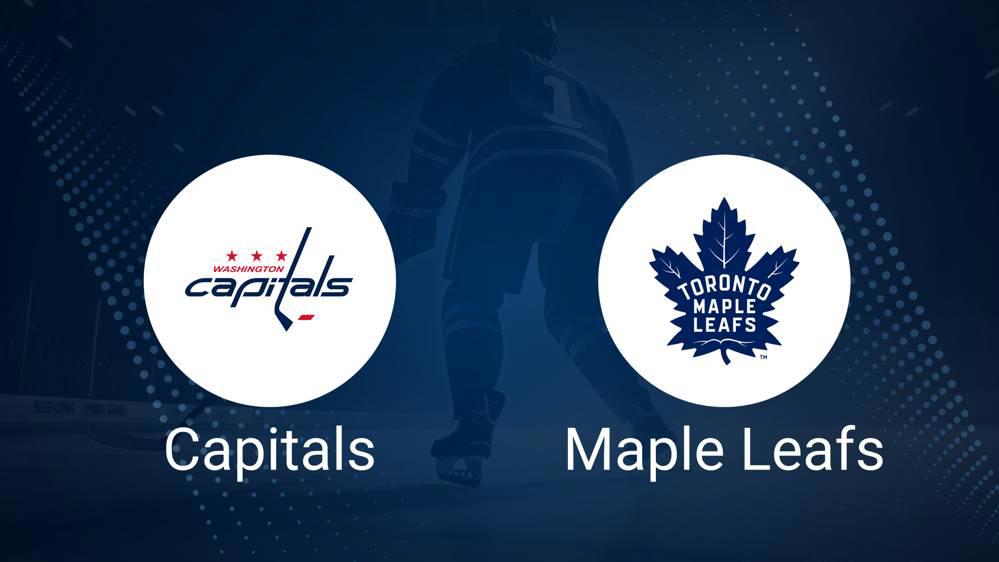 Capitals vs. Maple Leafs Injury Report Today - November 13