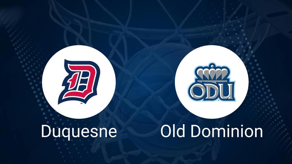 Duquesne vs. Old Dominion Basketball Tickets - Tuesday, November 26