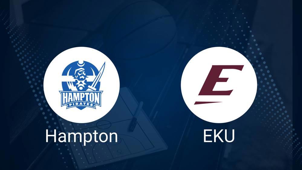 How to Watch Hampton vs. Eastern Kentucky Women's Basketball on TV or Live Stream - November 25