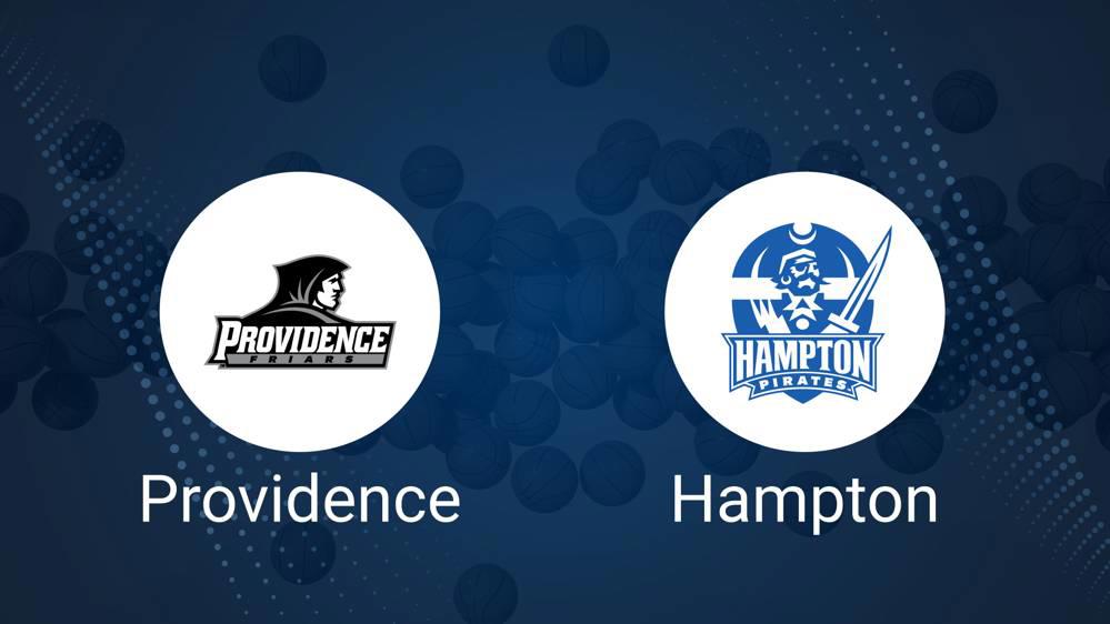 How to Watch Providence vs. Hampton on TV or Live Stream - November 12