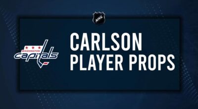 John Carlson Player Prop Bets for the Capitals vs. Hurricanes Game - November 3