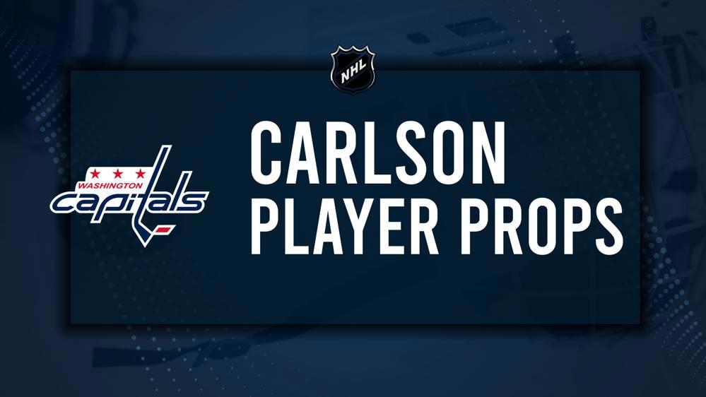 John Carlson Player Prop Bets for the Capitals vs. Predators Game - November 6