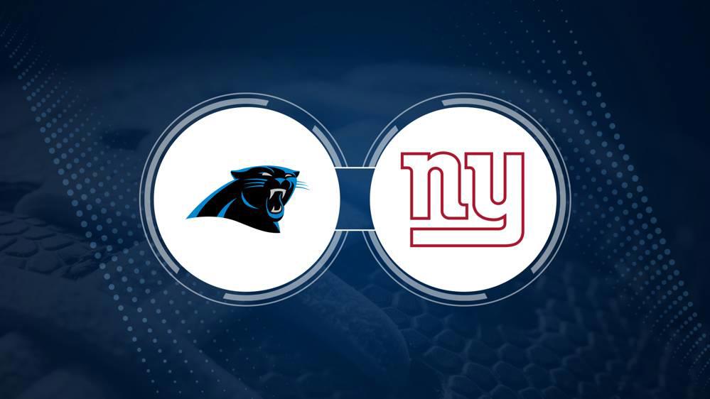 Panthers vs. Giants Same Game Parlay Picks – NFL Week 10