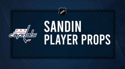 Rasmus Sandin Player Prop Bets for the Capitals vs. Predators Game - November 6