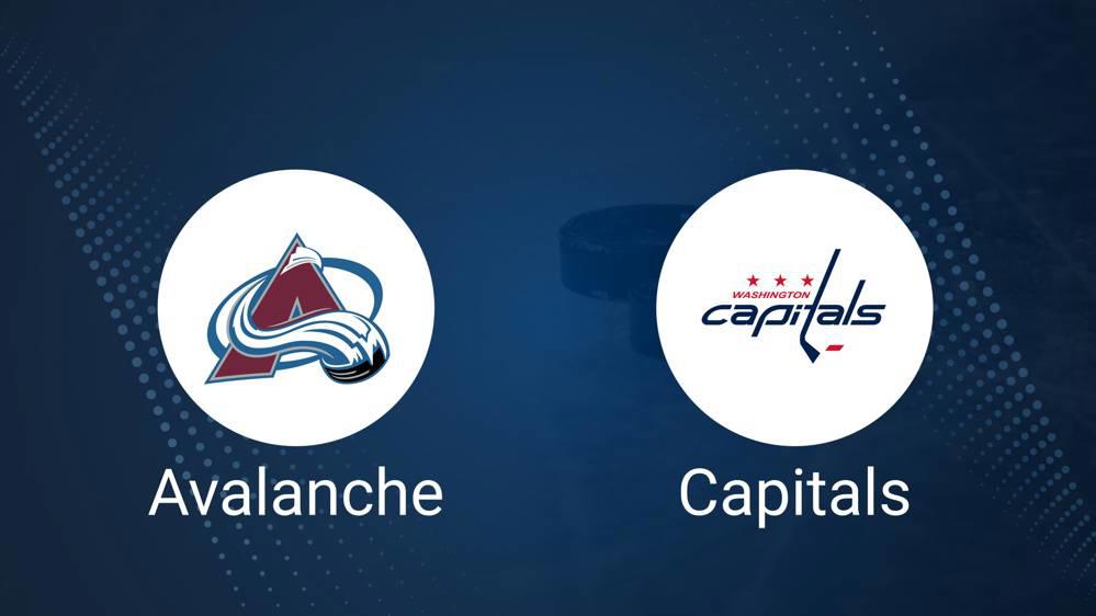 Where to Watch Colorado Avalanche vs. Washington Capitals on TV or Streaming Live - November 21