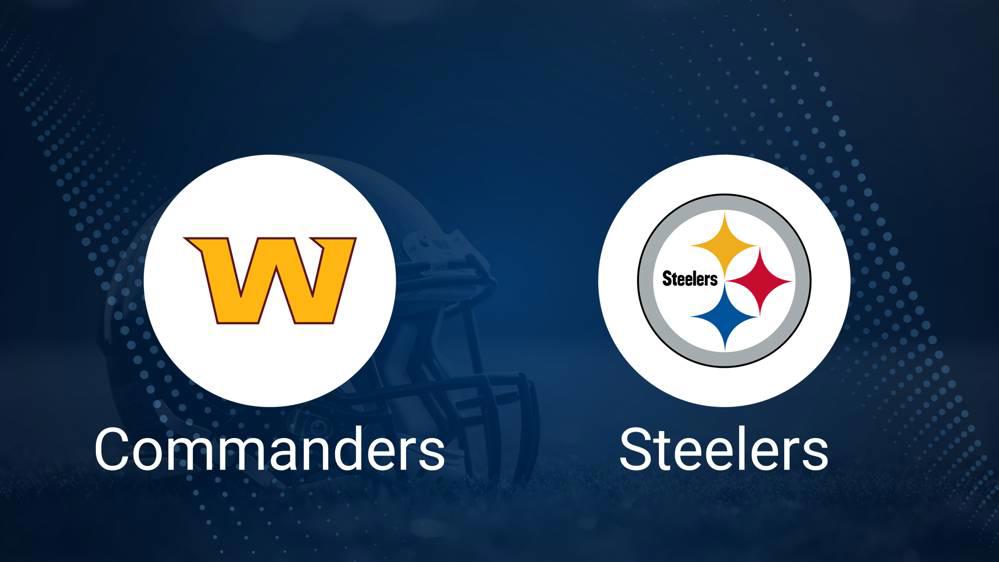 Where to Watch Commanders vs. Steelers on TV or Streaming Live - Nov. 10