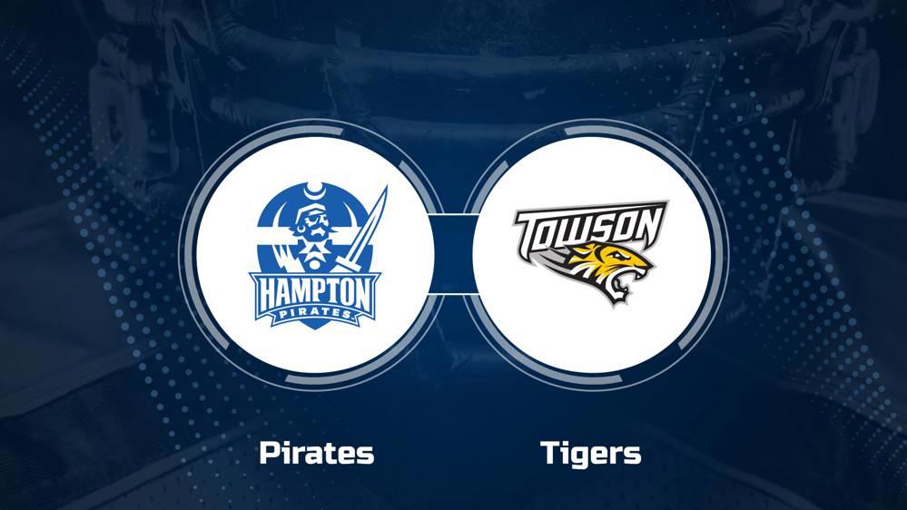 Where to Watch Hampton vs. Towson on TV or Streaming Live - Nov. 9