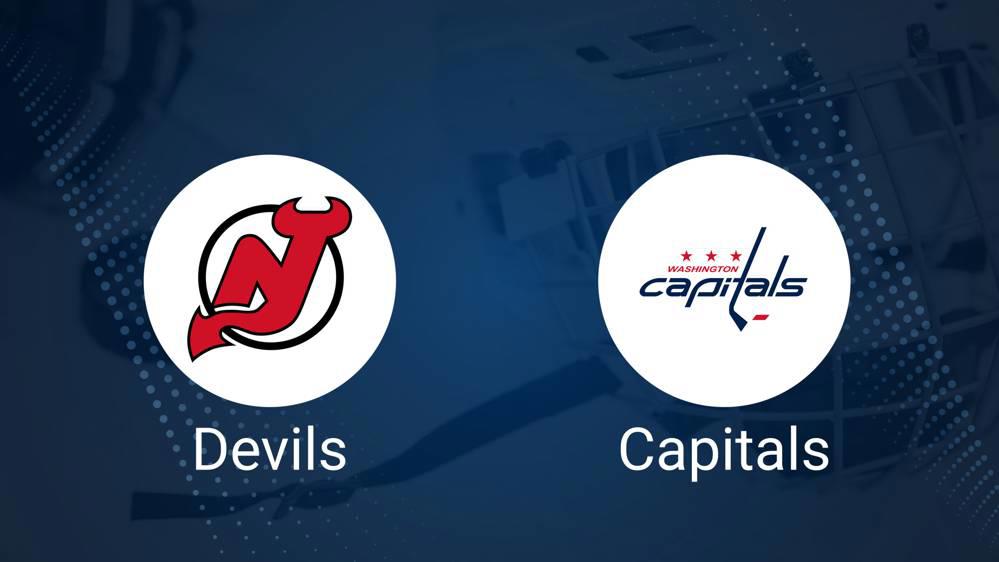 Where to Watch New Jersey Devils vs. Washington Capitals on TV or Streaming Live - November 23