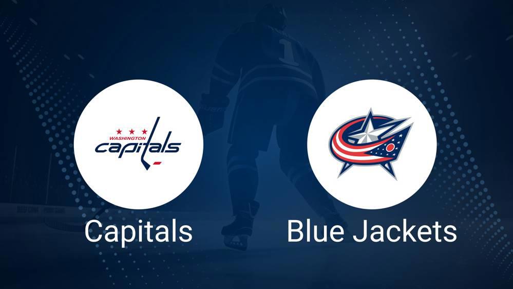 Where to Watch Washington Capitals vs. Columbus Blue Jackets on TV or Streaming Live - November 2