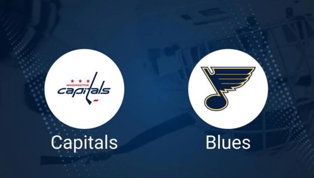 Where to Watch Washington Capitals vs. St. Louis Blues on TV or Streaming Live - November 9