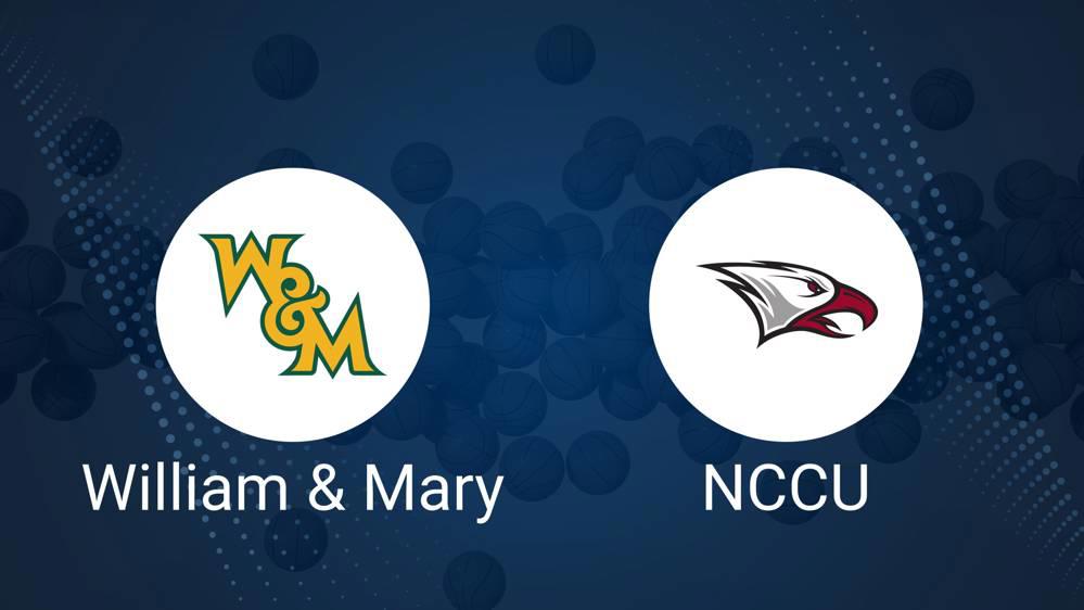 William & Mary vs. North Carolina Central Basketball Tickets - Saturday, November 16