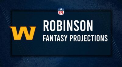 Brian Robinson Jr. Fantasy Projections: Week 17 vs. the Falcons