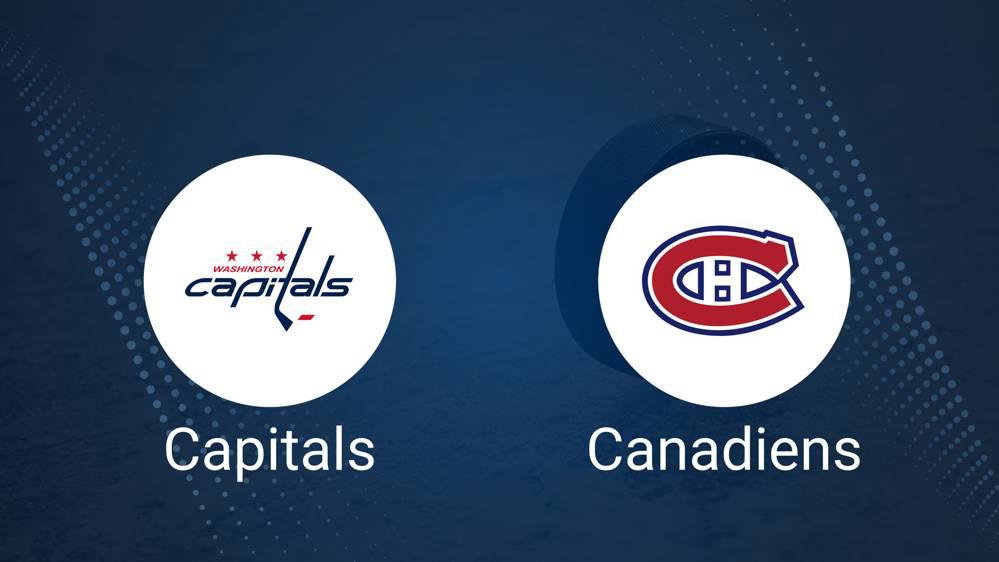 Capitals vs. Canadiens Injury Report Today - December 7