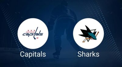 Capitals vs. Sharks Injury Report Today - December 3