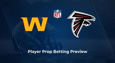 Commanders vs. Falcons Player Props & Odds – Week 17