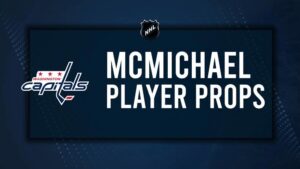 Connor McMichael Player Prop Bets for the Capitals vs. Kings Game - December 22