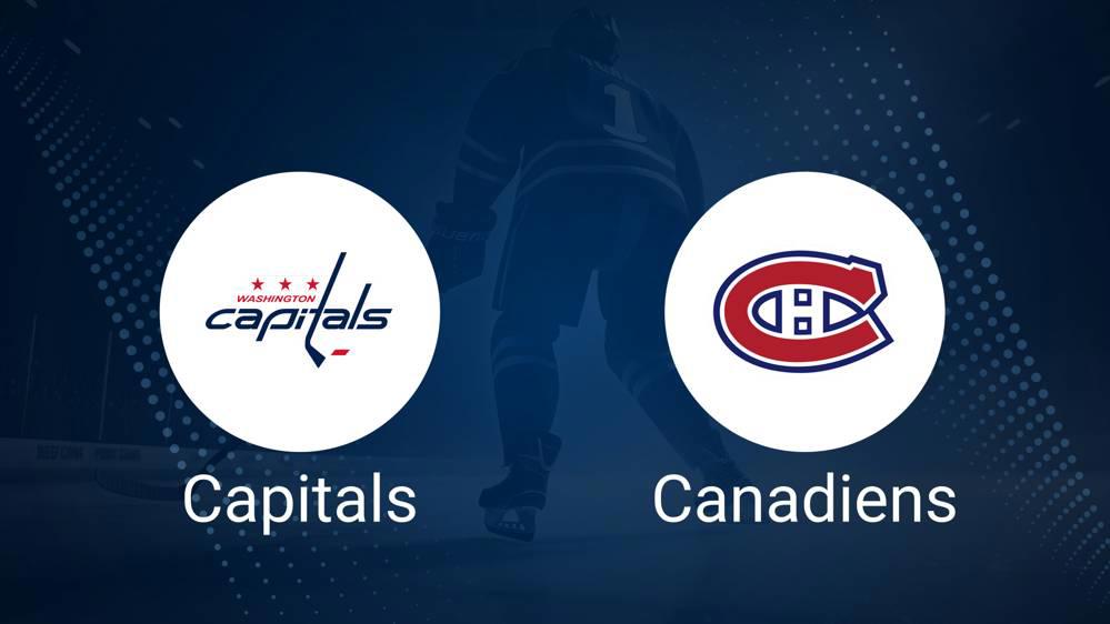 How to Pick the Capitals vs. Canadiens Game with Odds, Spread, Betting Line and Stats – December 7