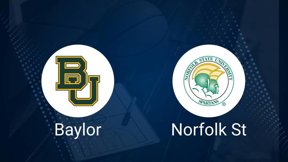 How to Watch Baylor vs. Norfolk State on TV or Live Stream - December 11