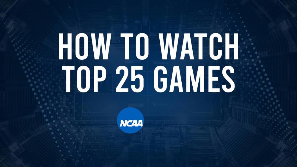 How to Watch Top 25 College Basketball Games - Thursday, December 5