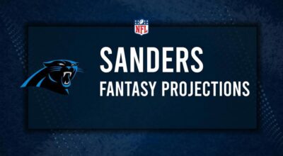 Ja'Tavion Sanders Fantasy Projections: Week 15 vs. the Cowboys