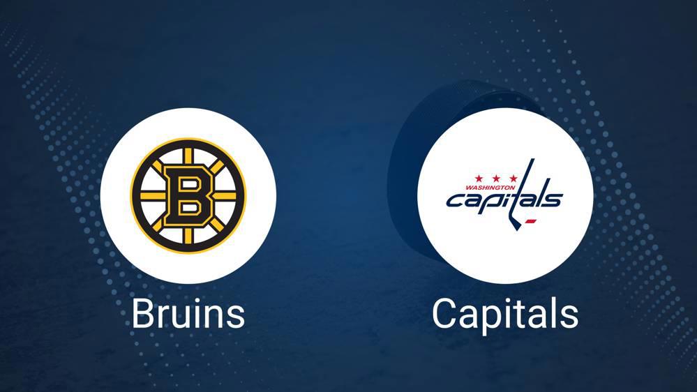 Where to Watch Boston Bruins vs. Washington Capitals on TV or Streaming Live - December 23