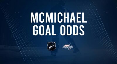 Will Connor McMichael Score a Goal Against the Blue Jackets on December 12?