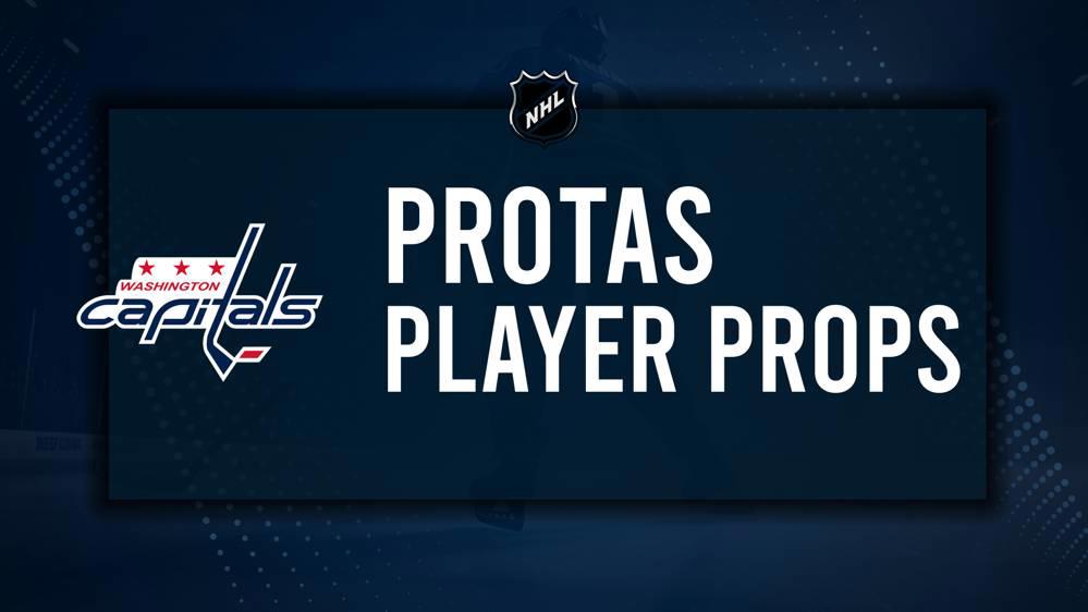 Aliaksei Protas Player Prop Bets for the Capitals vs. Senators Game - January 16