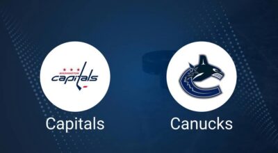 Capitals vs. Canucks Injury Report Today - January 25